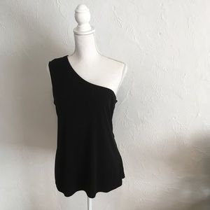 One shoulder tank .